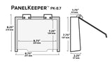PK-8.7 PanelKeeper™ control panel protector