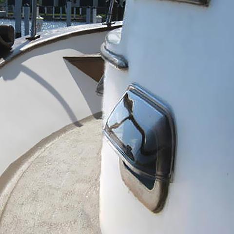 Rainshields are easy to install without tools or making holes in your boat.