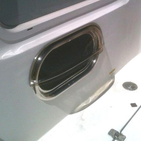Rain deflectors are easy to install without tools or making holes in your boat.
